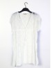  V-Neck Abstract Lace Fashion Top